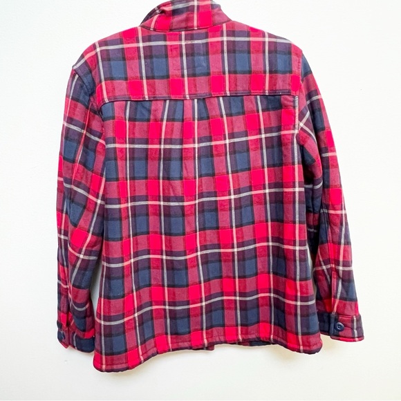 Levi's Sherpa Lined Flannel Jacket Coat - Picture 6 of 7